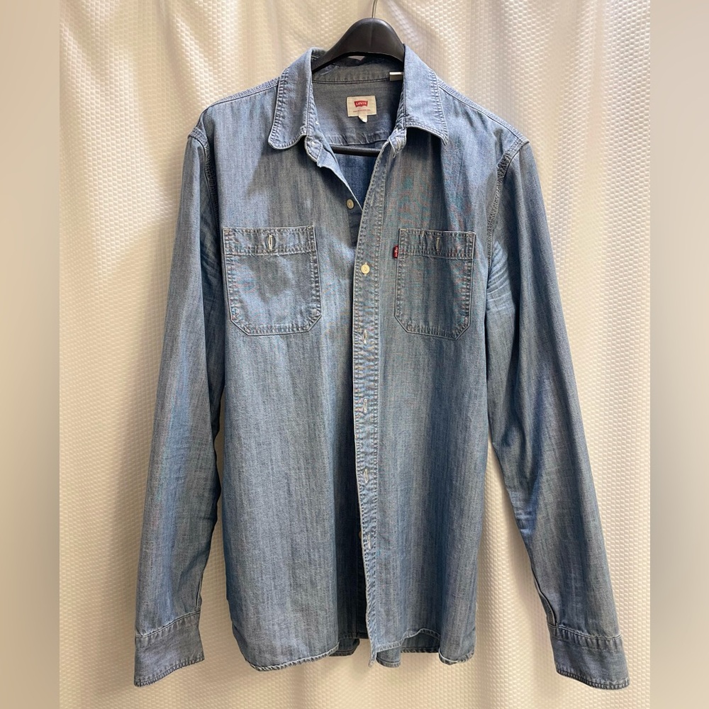Levi's Light Blue Casual Shirt